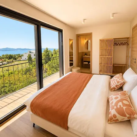 New Feel Good Sunset -heated Pool Villa Zadar