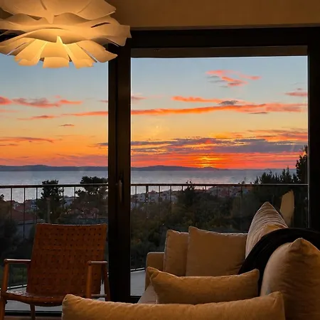 New Feel Good Sunset -heated Pool Villa Zadar